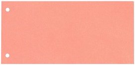 Printus Trennstreifen orange/lachs, 190 g/qm Karton, 100 St.