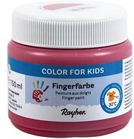 Rayher Fingerfarbe kardinalrot 150,0 ml, 1 St.