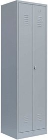 Thumbnail - LÜLLMANN Spind lichtgrau 510420, 1 Schließfach 60,0 x 50,0 x 180,0 cm