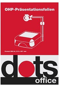 dots Laserfolien DOTSOHPMULTI klar, 100 St.