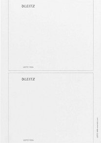 AKTION: LEITZ Einsteck-Rückenschilder 1690 grau für 8,2 cm Rückenbreite, 10 Blatt mit Prämie nach Registrierung