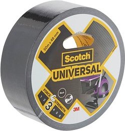 Scotch Universal Gewebeband schwarz 48,0 mm x 50,0 m 1 Rolle