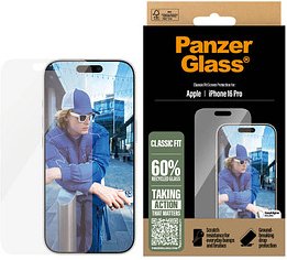 PanzerGlass™ Classic Fit Display-Schutzglas für Apple iPhone 16 Pro