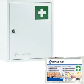 Thumbnail - FIRST AID ONLY® Medizinschrank DIN 13157 weiß