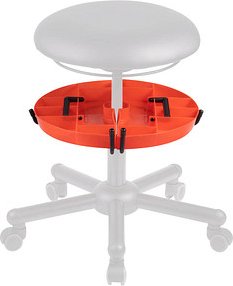 meychair Schwenkhalterung mit Ablage für Arbeitshocker, 1 St.