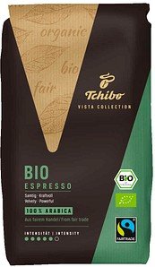 Thumbnail - Tchibo VISTA ESPRESSO Bio-Kaffeebohnen, Arabicabohnen kräftig, 1000 g