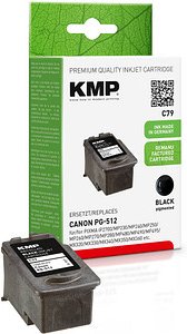 Thumbnail - KMP C79 schwarz Druckkopf kompatibel zu Canon PG-512