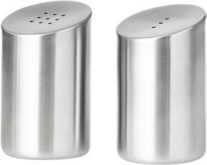 Esmeyer Salz- & Pfefferstreuer-Set Vista silber Höhe: 73,0 mm, 1 St.