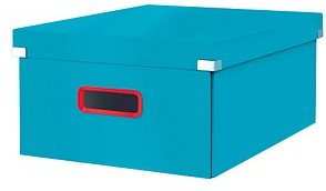 Thumbnail - AKTION: LEITZ Click & Store Cosy Aufbewahrungsbox 32,0 l blau 36,9 x 48,2 x 20,0 cm, 1 St. mit Prämie nach Registrierung