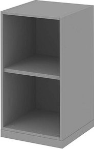 röhr Aktenregal quantum grau 40,0 x 40,0 x 76,5 cm