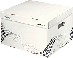 LEITZ Archivcontainer easyboxx weiß 43,3 x 36,4 x 26,3 cm, 15 Pack