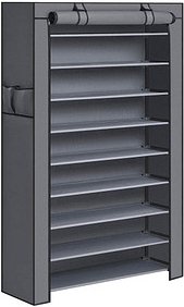 Thumbnail - SONGMICS Schuhregal grau 88,0 x 28,0 x 160,0 cm, 1 St.