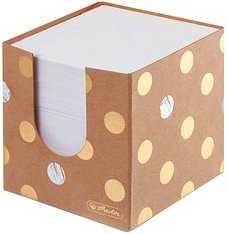 Thumbnail - herlitz Zettelbox Pure Glam braun inkl. 700 Notizzettel, 1 St.