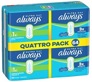 always Binden Ultra Day Normal, 64 St.