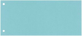 Thumbnail - Wekre Trennstreifen blau, 190 g/qm Karton 24,0 x 10,5 cm, 100 St.