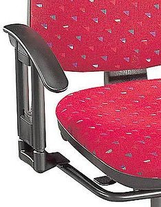 2 Topstar Armlehnen verstellbar schwarz für Bürostühle