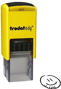 trodat edy® Motivstempel Smiley 2,0 x 2,0 cm, 1 St.
