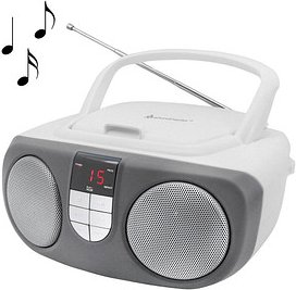 soundmaster SCD1400WE Tragbarer CD-Player