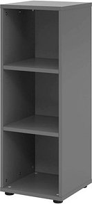 HAMMERBACHER Aktenregal Popular grafit 40,0 x 40,0 x 110,0 cm, 1 St.