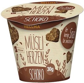 HELLMA Müsli-Herzen Schoko Müsli 30x 30,0 g