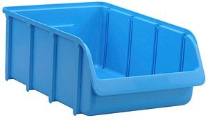 hünersdorff Sichtlagerkasten 19,27 l blau