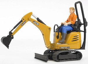 bruder JCB Mikrobagger 8010 CTS 62002 Spielzeugauto