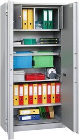Thumbnail - ISS Sicherheitsschrank Stuttgart IV Sicherheitsstufe S1 nach EN14450 lichtgrau 115,0 x 50,0 x 120,0 cm