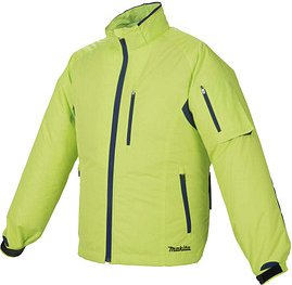 makita unisex Akku-Kühljacke DFJ212ZL neongelb Größe L