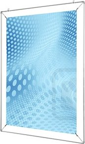 Showdown® Displays Spannrahmen silber 59,4 x 84,1 cm, 1 St.