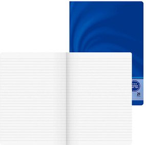 BRUNNEN Schulheft Vivendi Lineatur 21 liniert DIN A4 ohne Rand, 32 Blatt, 1 St.