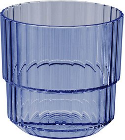 APS Mehrweg-Trinkbecher LINEA blau 0,22 l, 1 St.
