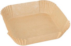 PAPSTAR Backpapier für Heißluftfritteusen 16 cm eckig 100 St.