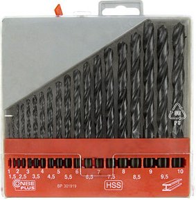 CON:P Bohrer-Set, 19-teilig