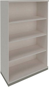 fm Aktenregal Oldenburg weiß 100,0 x 44,2 x 151,7 cm, 1 St.