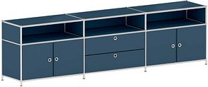 Thumbnail - viasit Sideboard System4, 496621 violettblau 227,9 x 40,4 x 62,0 cm