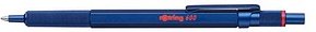 Thumbnail - rotring Kugelschreiber 600 metallic-blau, Schreibfarbe: schwarz, 1 St.