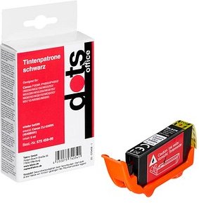 dots schwarz Druckerpatrone kompatibel zu Canon CLI-526 BK