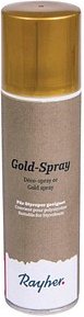Rayher Acrylspray Sprühfarbe gold 150,0 ml, 1 St.