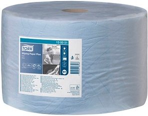 Thumbnail - TORK Putztuchrolle Advanced 420 2-lagig blau, 1.500 Blätter, 1 Rolle