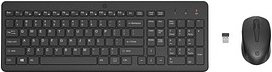 HP 330 Tastatur-Maus-Set kabellos schwarz