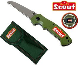 HAPPY PEOPLE® Spielzeug-Gartenwerkzeug Scout Taschensäge grün