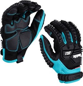 Thumbnail - makita unisex Arbeitshandschuhe schwarz Größe 10, 1 Paar