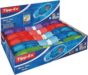 Tipp-Ex Korrekturroller Micro Tape Twist 5,0 mm, 10 St.