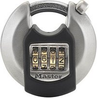Master Lock® Vorhängeschlösser M40EURD silber, 1 St.