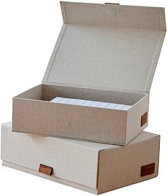 Thumbnail - LOVE !T STORE !T Premium Aufbewahrungsboxen-Set beige, 1 Set