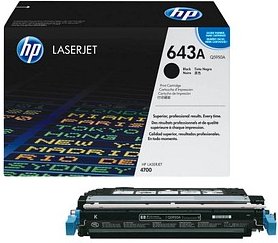 HP 643A (Q5950A) schwarz Tonerkartusche