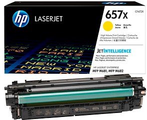 HP 657X (CF472X) gelb Tonerkartusche