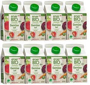 Thumbnail - enerBiO Gemüse Bio-Direktsaft 8x 0,5 l