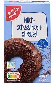 GUT&GÜNSTIG Milchschokoladenstreusel 400,0 g