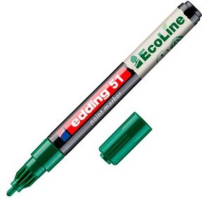 edding 51 EcoLine Lackmarker grün 1,0 - 2,0 mm, 1 St.